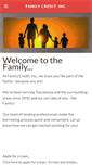 Mobile Screenshot of familycredit.biz